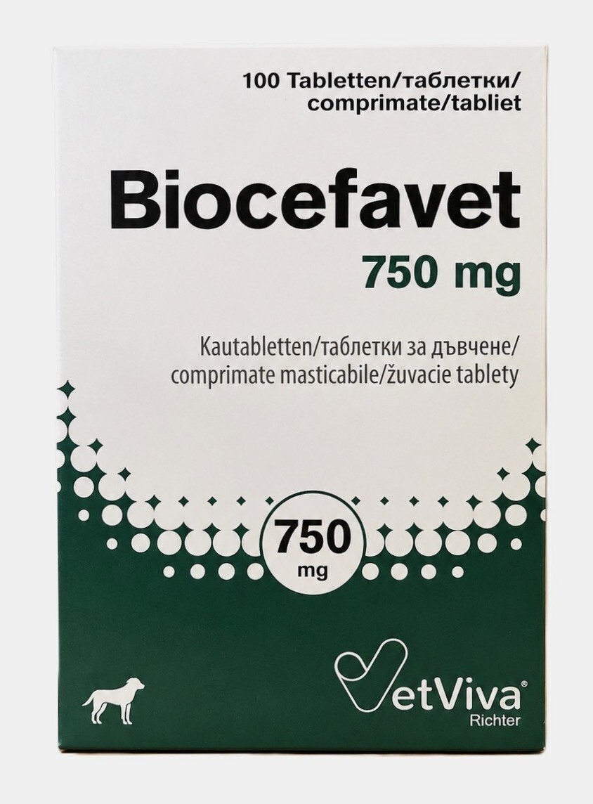 Biocefavet 750 mg  /  Биоцефавет таблетки 750 мг - Image 1