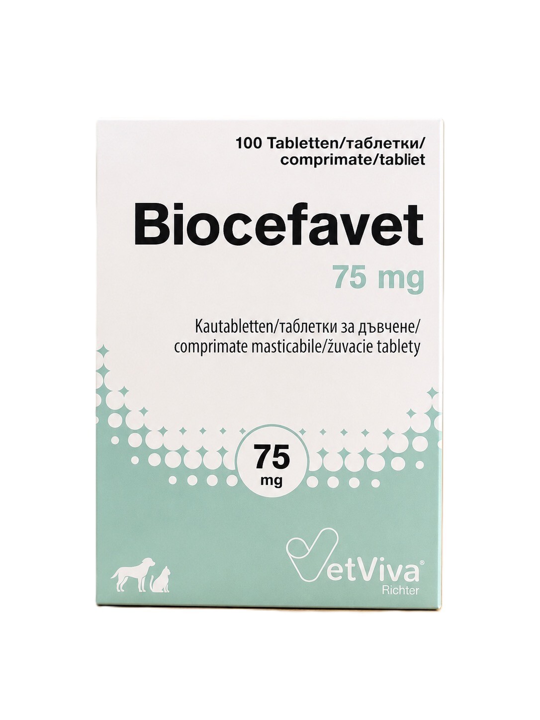 Biocefavet 75 mg  /  Биоцефавет таблетки 75 мг - Image 1