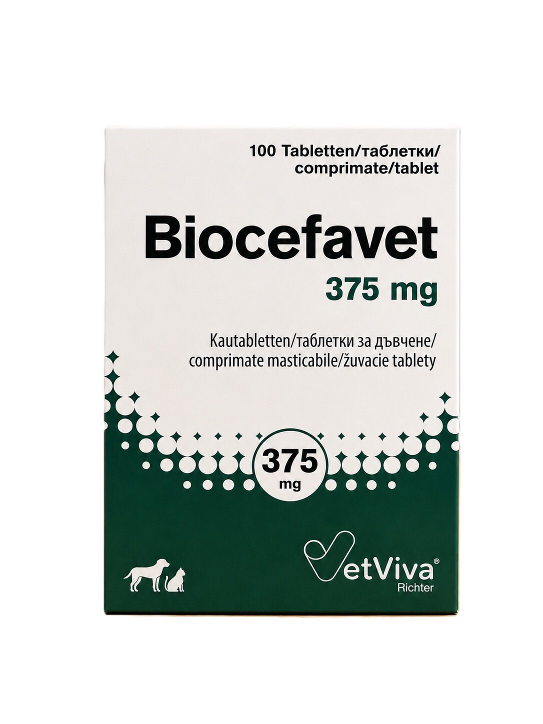 Biocefavet 375 mg  /  Биоцефавет таблетки 375 мг - Image 1